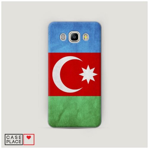 фото Чехол пластиковый samsung galaxy j7 2016 флаг азербайджана case place