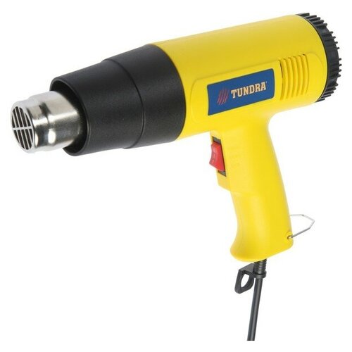 Строительный фен тундра 2000 Вт 250-500 лмин 350600С 1866₽