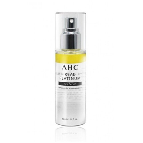 AHC Real Platinum First Serum Омолаживающая сыворотка для лица с платиной премиум-класса, 80 мл