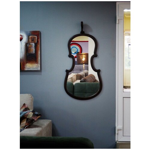 Зеркало настенное дизайнерское Виолончель