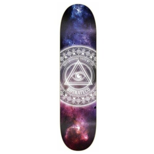 фото Дека bd cosmos red and blue 8x31.75 bd skate co