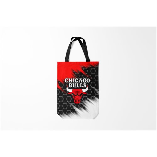 Сумка-шоппер / 31х42 см / Баскетбол / NBA CHICAGO BULLS