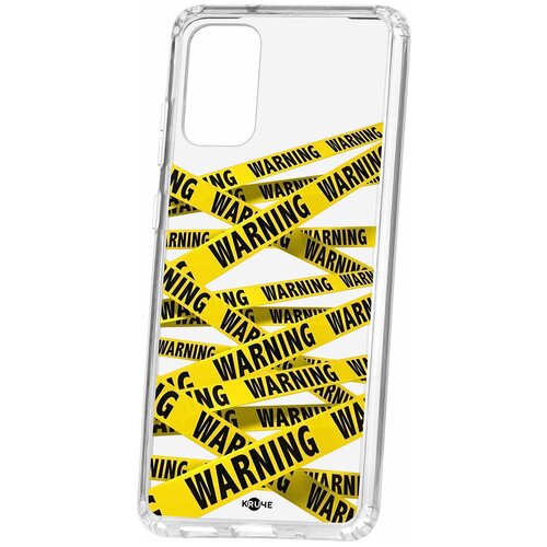 фото Чехол на samsung galaxy s20 plus kruche print warning / чехол для samsung / чехол с рисунком / чехол с принтом / чехол для самсунг / чехол для самсунг / бампер на гелакси / чехол накладка для гэлэкси / противоударная накладка для samsung galaxy / защита для galaxy / защита на samsung / cиликоновый чехол для samaung galaxy / пластиковый чехол на самсунг / защитный чехол для самсунг / чехольчик / защита телефона / ударопрочный чехол / галакси кruче