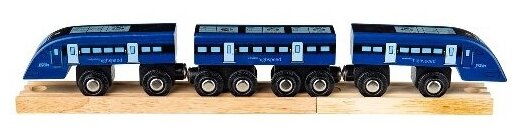 Деревянная игрушка "Высоко скоростной поезд", арт. BJT475