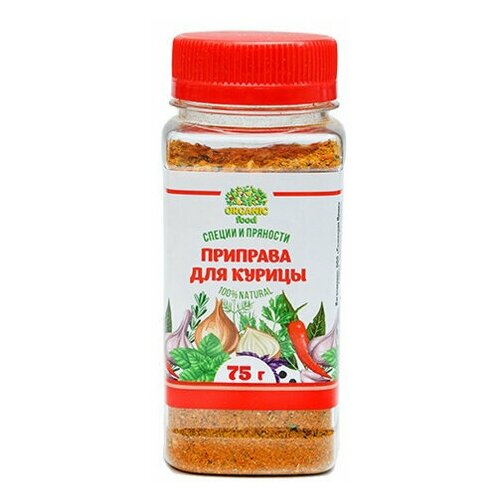 Organic Food Приправа для курицы 75 гр. ПЭТ