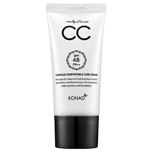 Konad CC крем Magic Capsule, SPF 48, 30 мл/30 г, оттенок: белый lumene сс крем абсолютное совершенство spf 20 30 мл оттенок medium 1 шт