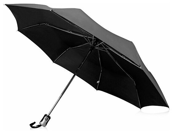 Зонт складной «Alex» (10901600p, черный, d98(5,5) х 54,5(28), полиэстер/металл/пластик)