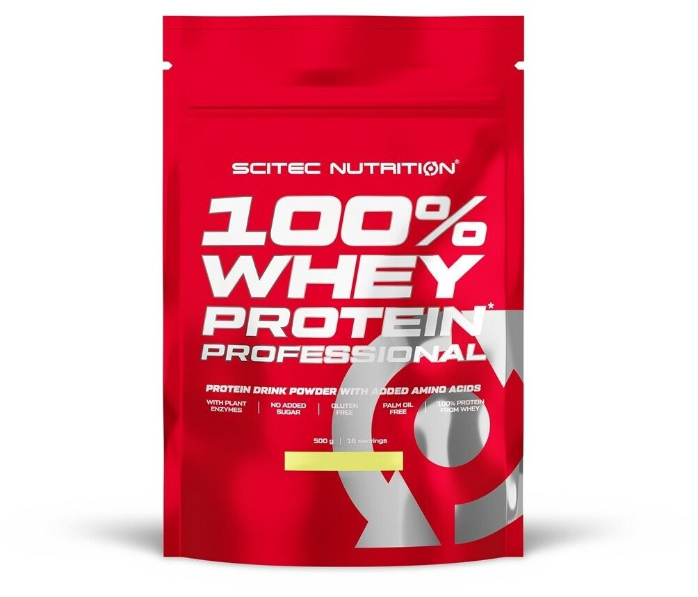 Scitec Nutrition 100% Whey Protein Professional (500гр) Ваниль-лесные ягоды