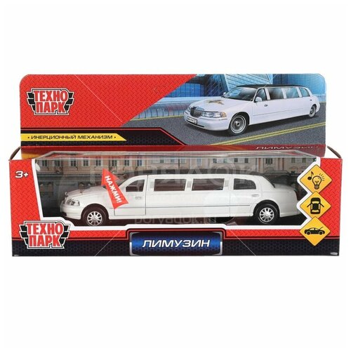 Модель LIMO80208-18SL-MIX Лимузин в коробке Технопарк машинка лимузин 18 см со светом и звуком белый технопарк [limo80208 18sl mix белый]