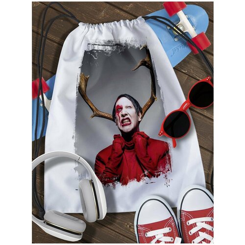 Мешок для сменной обуви Marilyn Manson - 2995