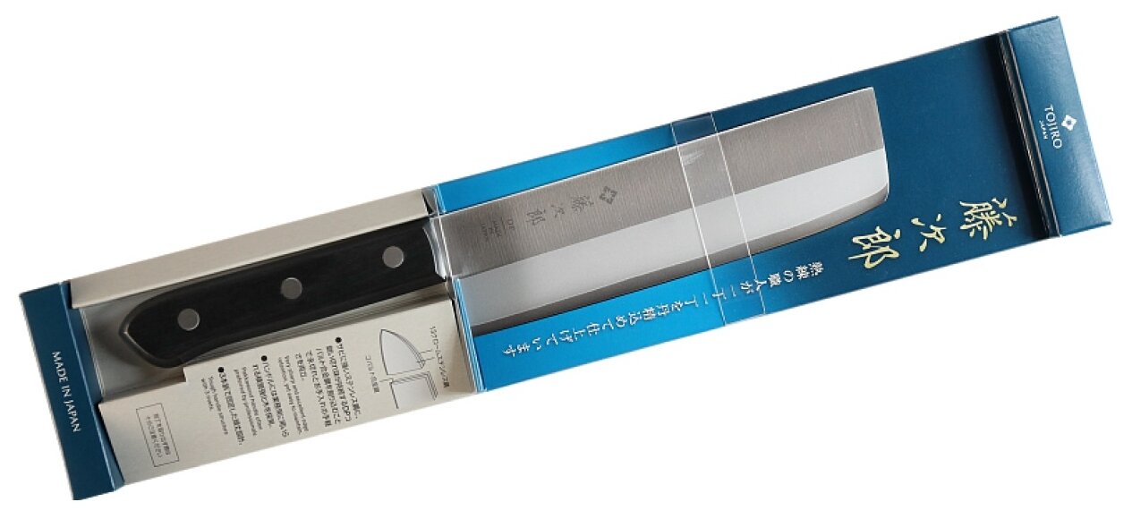Нож овощной Tojiro Western Knife, 165 мм, сталь VG10, 3 слоя, рукоять пластик - фото №15