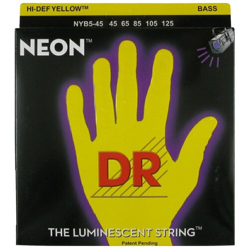 Струны для бас-гитары DR String NYB5-45 струны для бас гитары dr string nyb5 45