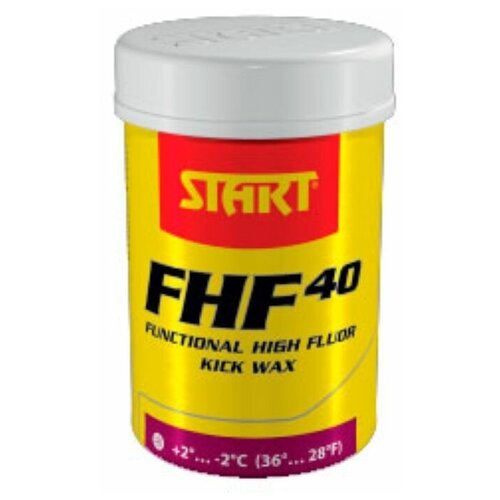 Мазь держания START FHF40 (+2-2 С), Purple, 45 g мазь start твердая synthetic yellow 1 3