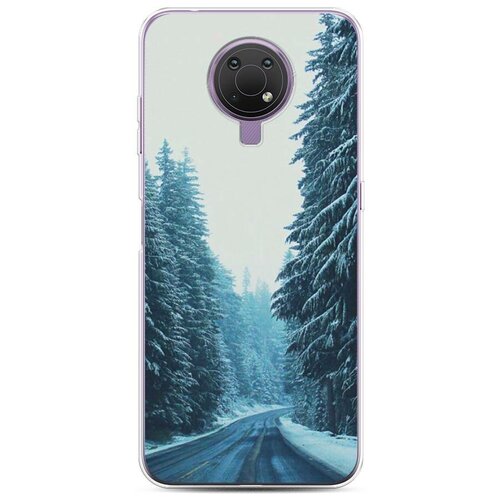 фото Силиконовый чехол "зима 9" на nokia nokia g10 / нокия g10 case place