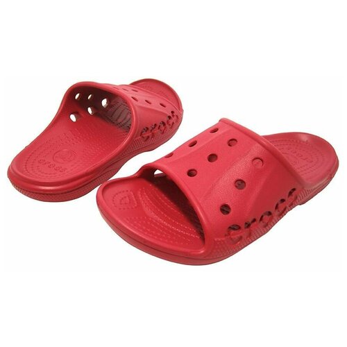 фото Шлепанцы crocs baya slide, размер 38-39(m6/w8), красный