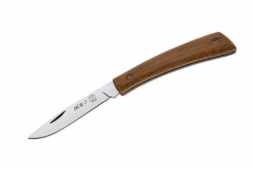 Нож складной НСК-7 полированный/орех Кизляр