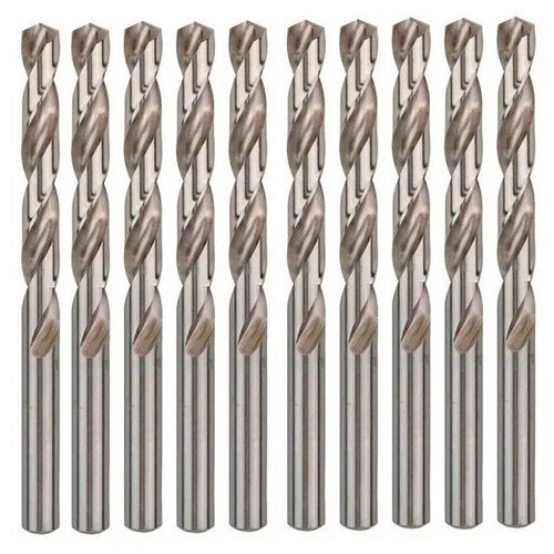 Сверло по металлу спиральное для отверстий 1,7 мм DIN 338 HSS-G Sorrex OY (10 штук)