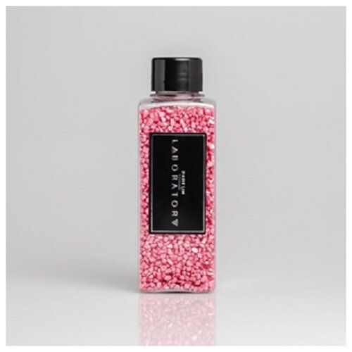 Натуральная цветная соль-пена для ванны, ароматизированная / подарочный спа-набор / розовая