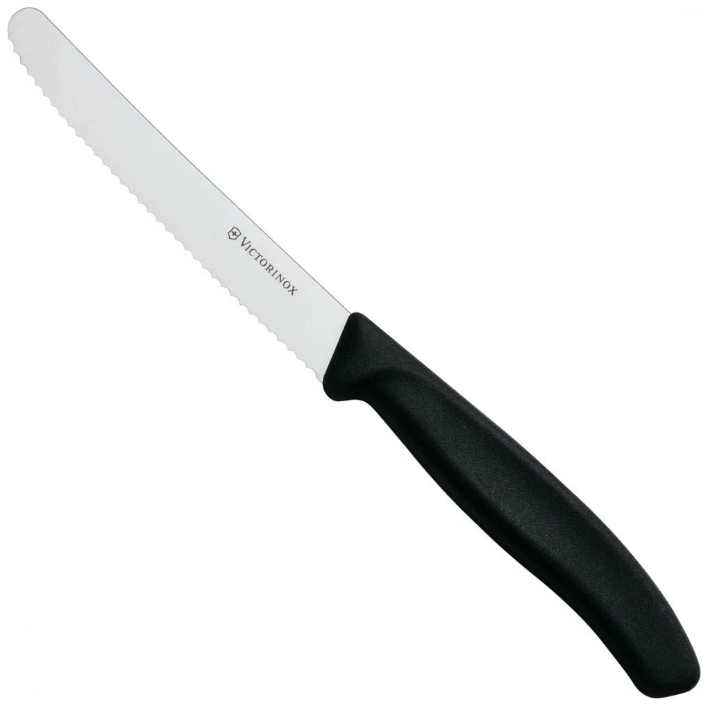 Нож кухонный столовый 11см Victorinox Swiss Classic - Черный (6.7833)