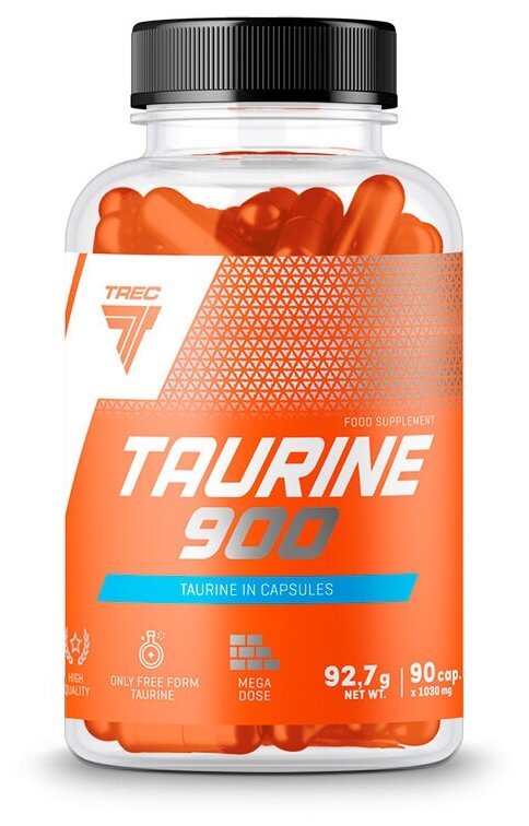 Trec Nutrition Taurine 900, 90 капс