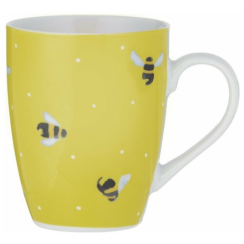 фото Кружка sweet bee 380 мл желтая p_0059.643y price & kensington