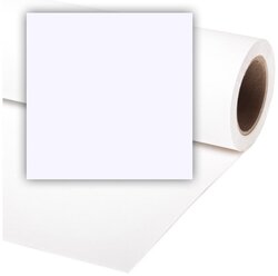 Фон Colorama Arctic White, бумажный, 1.35 x 11 м, белый