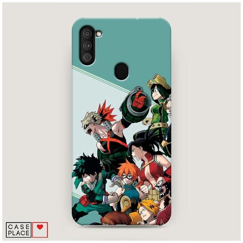 фото Чехол пластиковый samsung galaxy a11 boku no hero academia case place