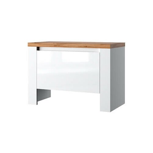 Тумбы для обуви Anrex Тумба для обуви 1D, TAURUS, цвет белый\дуб вотан