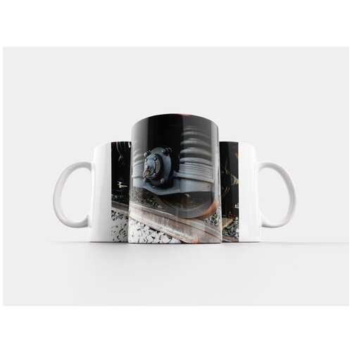 фото Кружка "треки, тренироваться, рельсы" 320 мл lotsprints