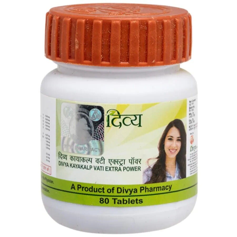 Таблетки Patanjali Divya Kayakalp Vati Extra Power, 80 г, 80 мл, 80 шт.