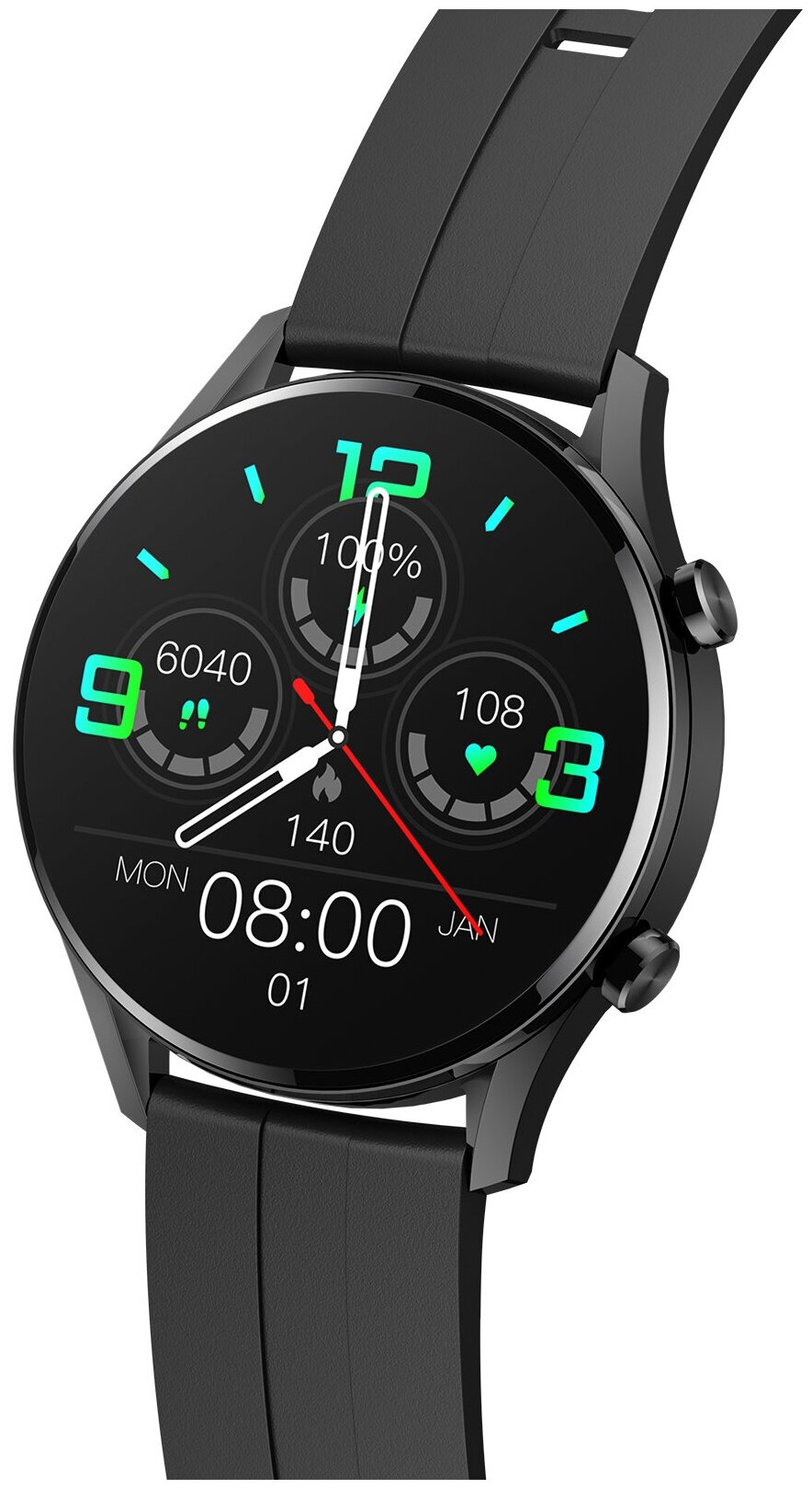 Умные часы Xiaomi IMILAB Smart Watch W12 (черный)