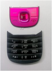 Клавиатура Nokia 2220sl черно-розовая