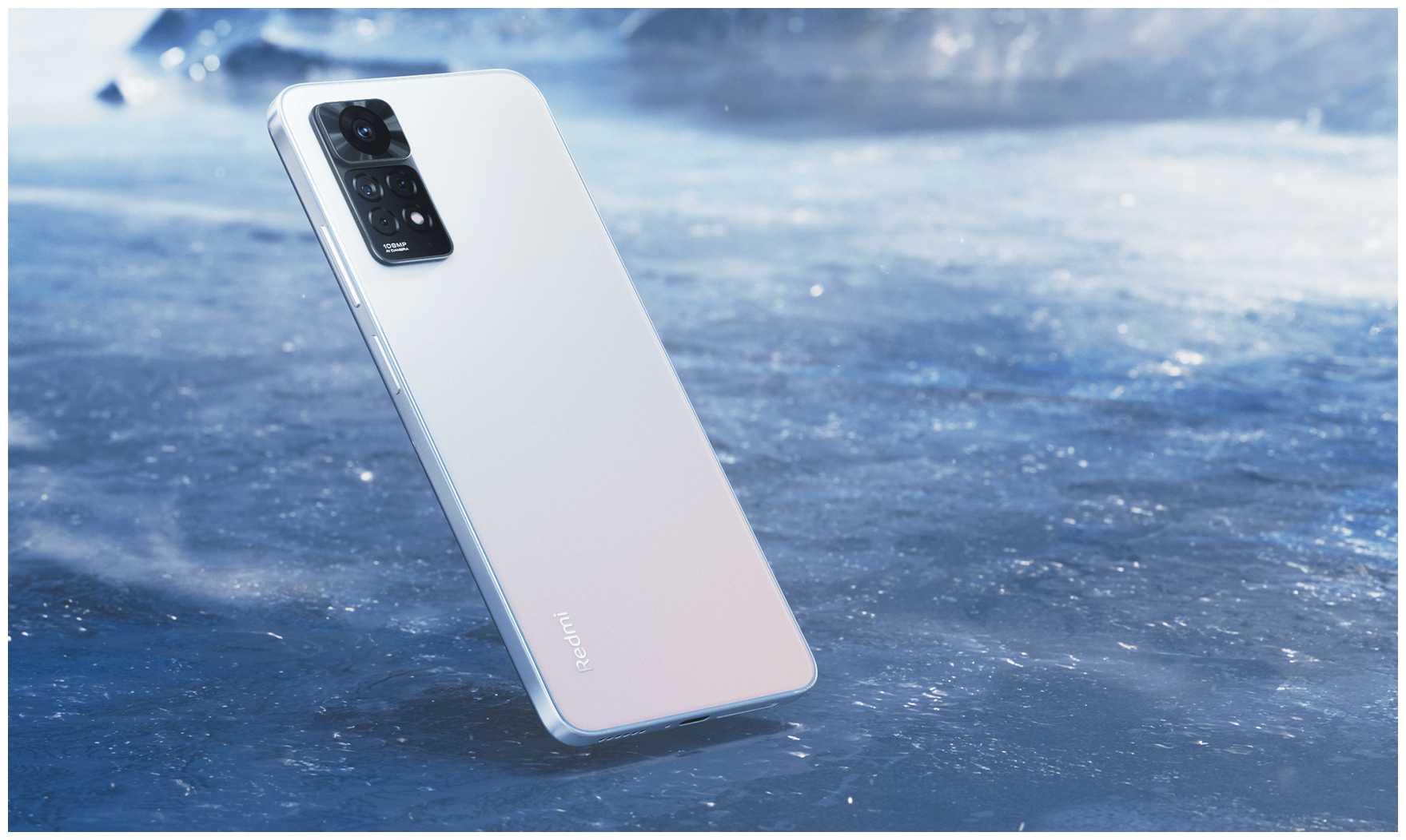 Смартфон Xiaomi Redmi Note 11 Pro K6T Polar White/6.67"FHD+(120Hz)/MDG96/8GB/128GB/And11/108+8+2+2/NFC/5000mAh