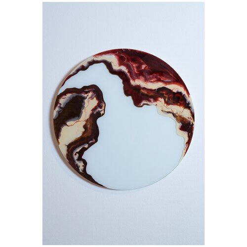 Картина на стекле в стиле Fluid Art, VITRIUM, 50 см