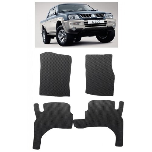 Mitsubishi L200 lll 2003 - 2006 коврики EVA Smart Комплект в салон 3084₽