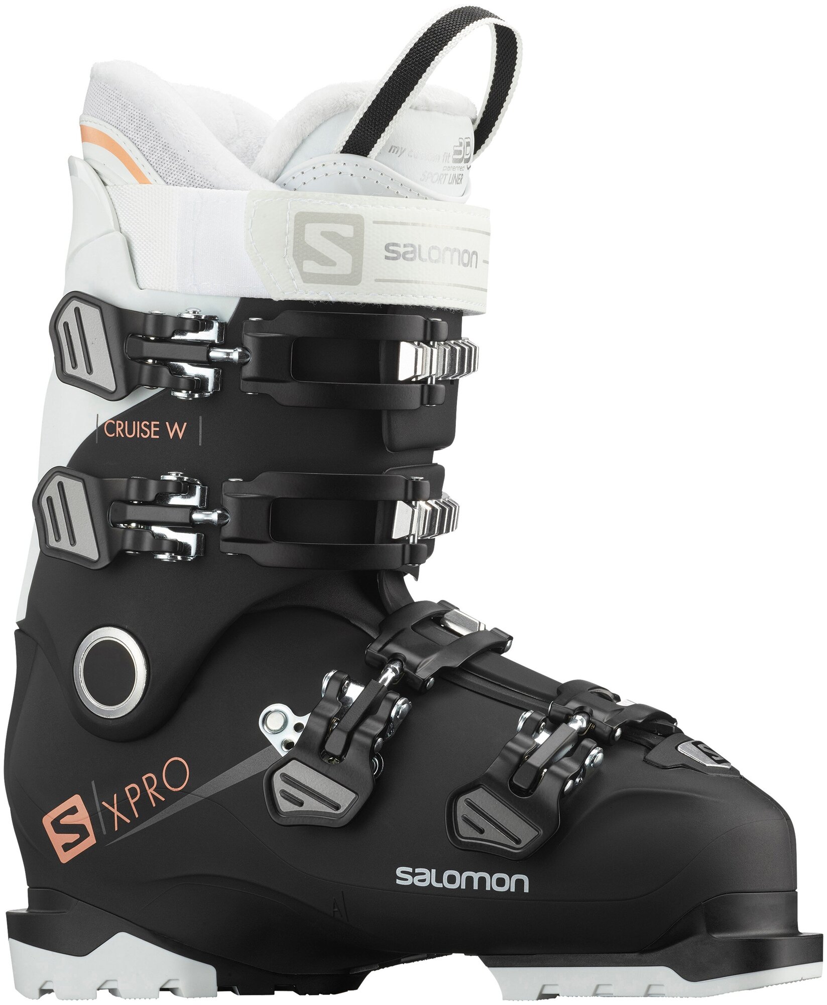 Горнолыжные ботинки SALOMON X Pro 90 W Cruise Black/White/C (см:23)