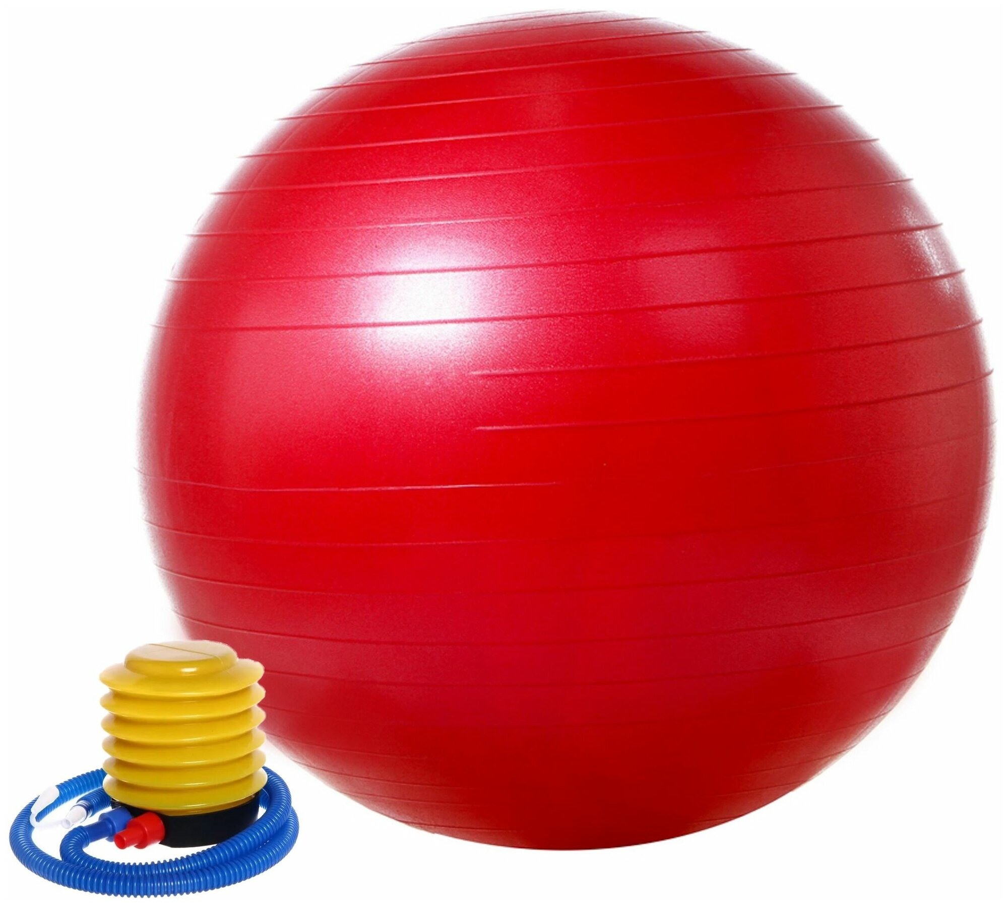 Мяч для фитнеса фитбол Rekoy, 75 см, максимальная нагрузка 150 кг