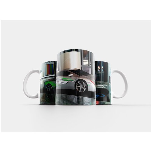 фото Кружка "городской дизайн, calcomanias, быстрый и яростный" 320 мл lotsprints