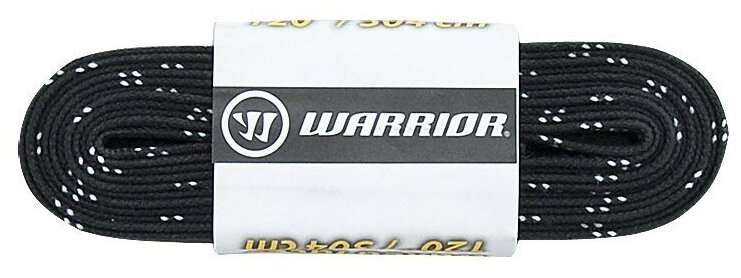 Шнурки для коньков Warrior Laces Wax LAW-BK-120 304см - фотография № 3