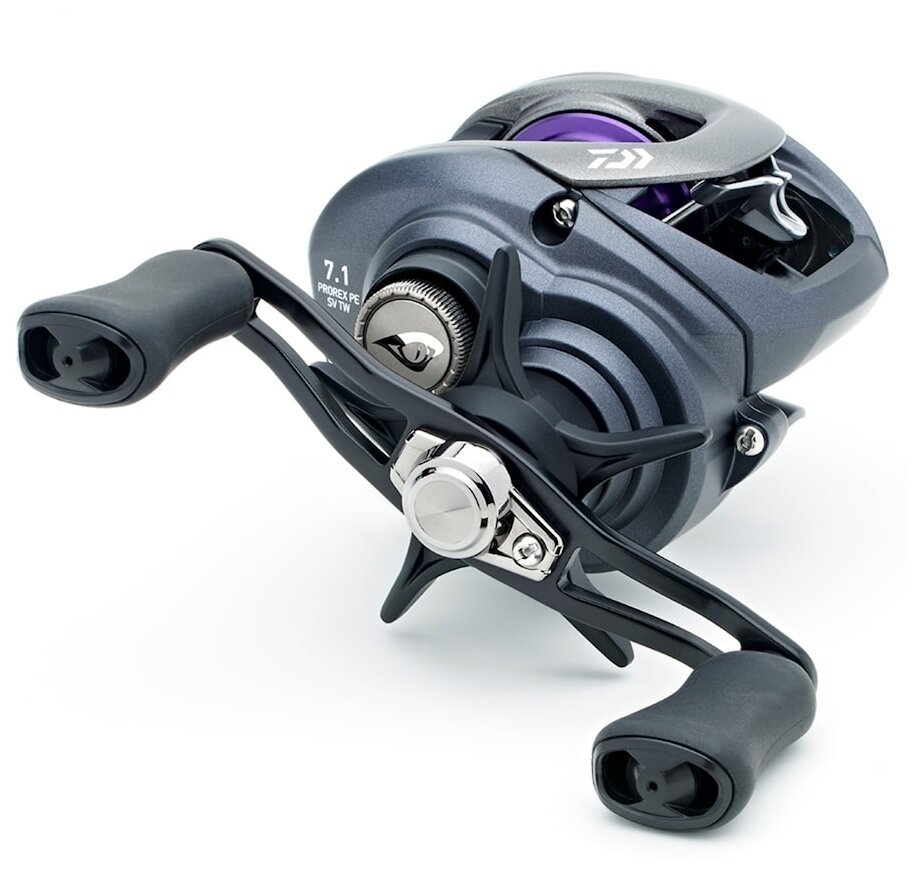 Катушка мультипликаторная Daiwa Prorex 20 PE SV TW 100HSL / катушка рыболовная / катушка кастинговая / катушка для спиннинга