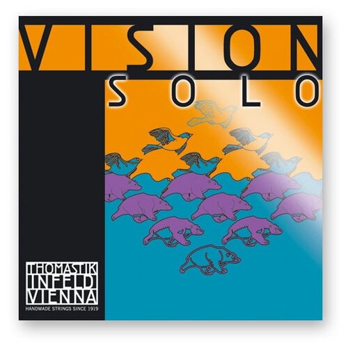 Струна A для альта Thomastik Vision Solo VIS21 thomastik ib100 infeld blau синий струны скрипичные 4 4 medium