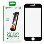 Защитное стекло для Apple iPhone 8 / SE 2020 / 7 Amazingthing Silk Full Glue Black 0.33 mm / противоударное стекло / защита дисплея / закалённое стекло / 9H glass / олеофобное покрытие / защита экрана для телефона / 9H стекло / полноэкранное стекло / толс - изображение