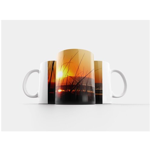 фото Кружка "восход солнца, пляж, мэн" 320 мл lotsprints