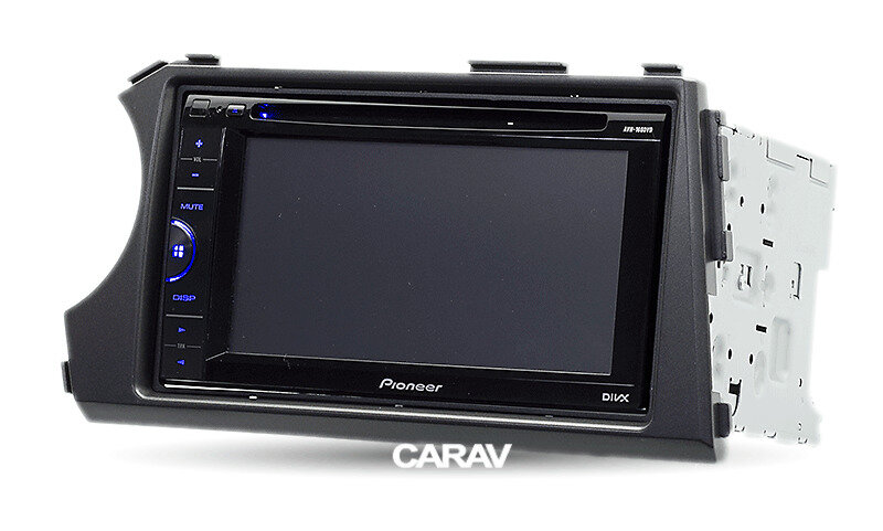 Переходная рамка 2-DIN для а/м SSANG YONG Actyon, Kyron 2005-11 (руль слева) CARAV 11-136