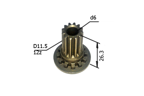 фото Шестерня для перфоратора Hitachi 24 №235