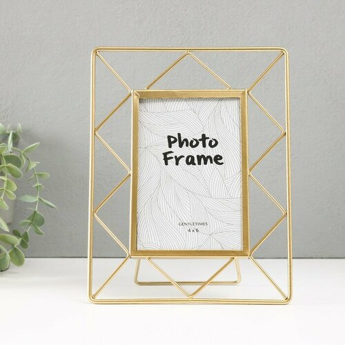 SUI Фоторамка металл на 1 фото 10х15 см 