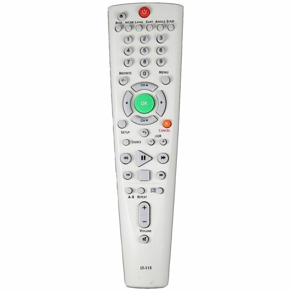 Пульт для BBK LT115 TV+DVD (серый)