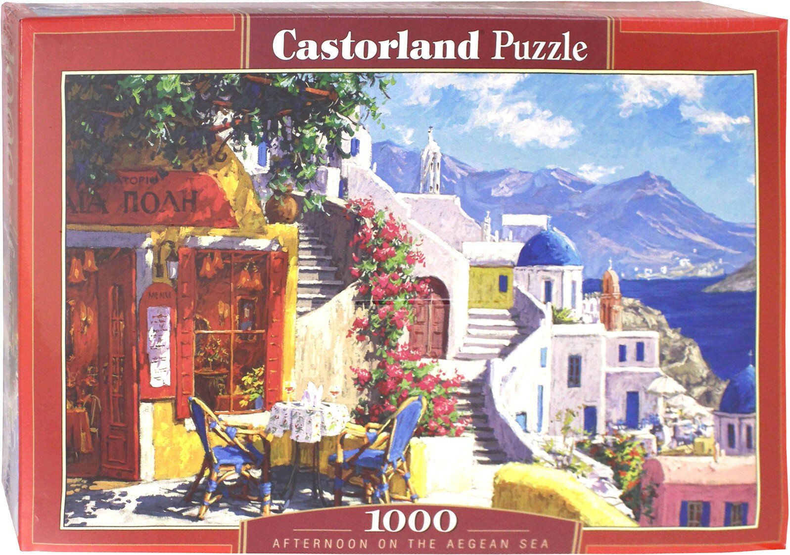 Puzzle-1000 "Днем в Эгейском море" (C-104130) - фото №4