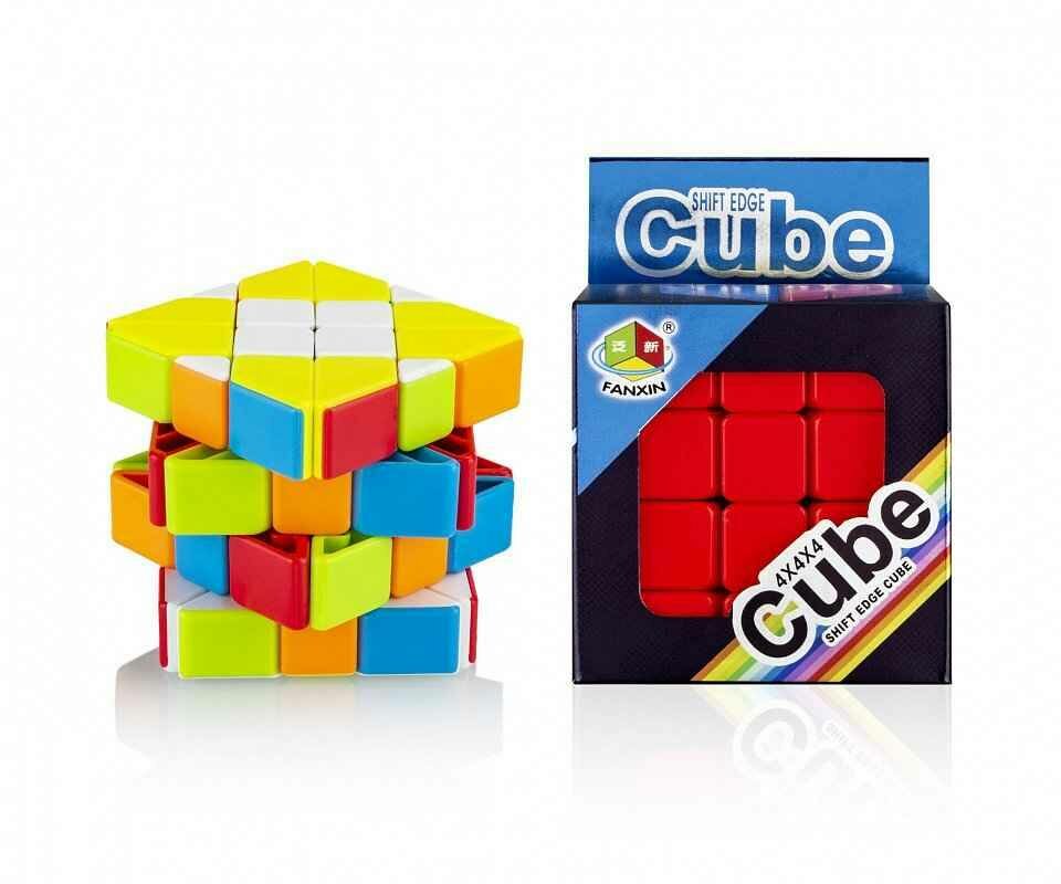 Cube. Головоломка Кубик "Shift edge cube" 6,5х6,5см (грани в виде геомет. фигур) в кор. арт. WZ-13116