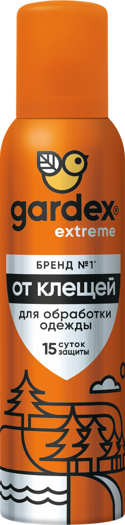 Аэрозоль от клещей GARDEX Extreme, 150мл